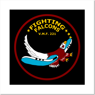 VMF 221 Fighting Falcons Posters and Art